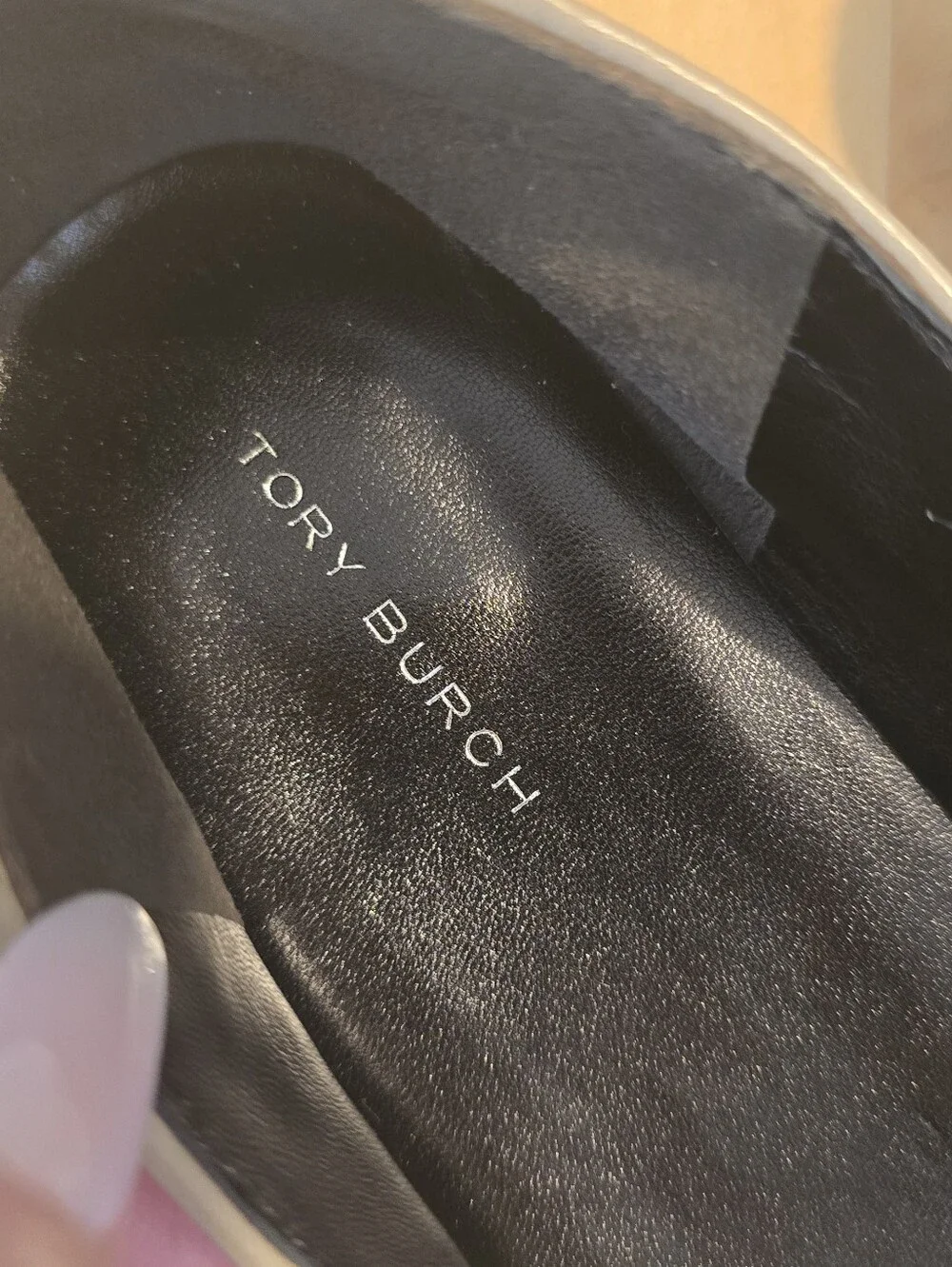 Tory Burch Capped Toe Ballet Flats Size 11